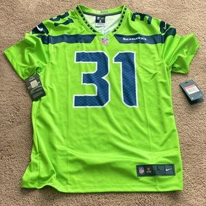 Seahawks ColorRush Nike Neon Green Jersey